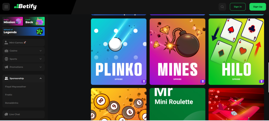 Betify Bonuscode Casinospiel